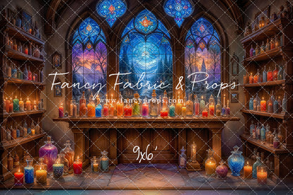 Mystic Potion Emporium - Cement Floor - With Sweep Option