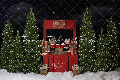 Nighttime Cocoa Stand