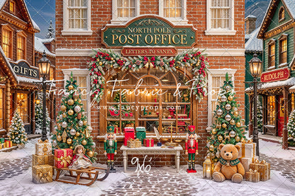 North Pole Post Office - with Sweep Option
