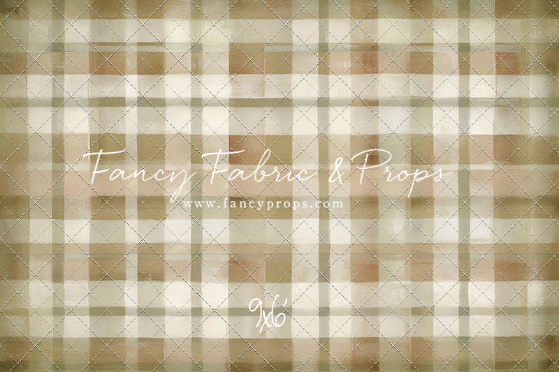 Oatmilk Plaid - With Sweep Option