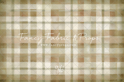 Oatmilk Plaid - With Sweep Option