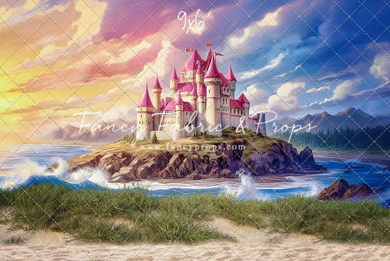 Ocean Side Fortress -Magenta Top- With Sweep Option