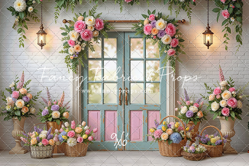 Pastel Garden Doors - With Sweep Option