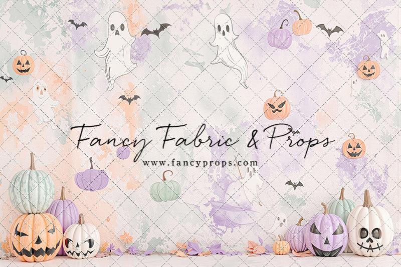 Pastel Pumpkin Parade - With Sweep Option