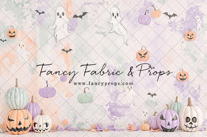 Pastel Pumpkin Parade - With Sweep Option