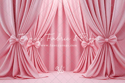 Pink Bow Drama - With Sweep Option