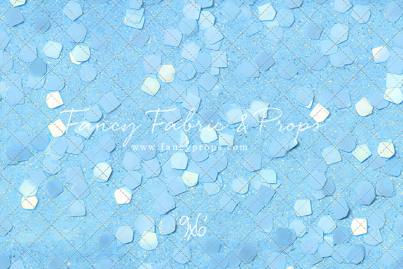 Power Blue Confetti