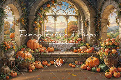 Pumpkin Patch Paradise - With Sweep Option