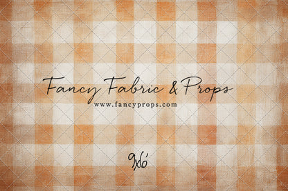 Pumpkin Patch Plaid - With Sweep Option