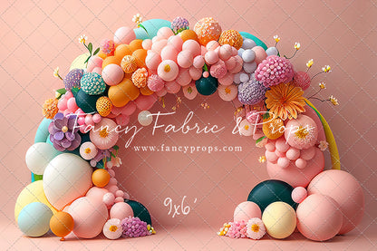 Rainbow Princess Paradise - Balloon Arch