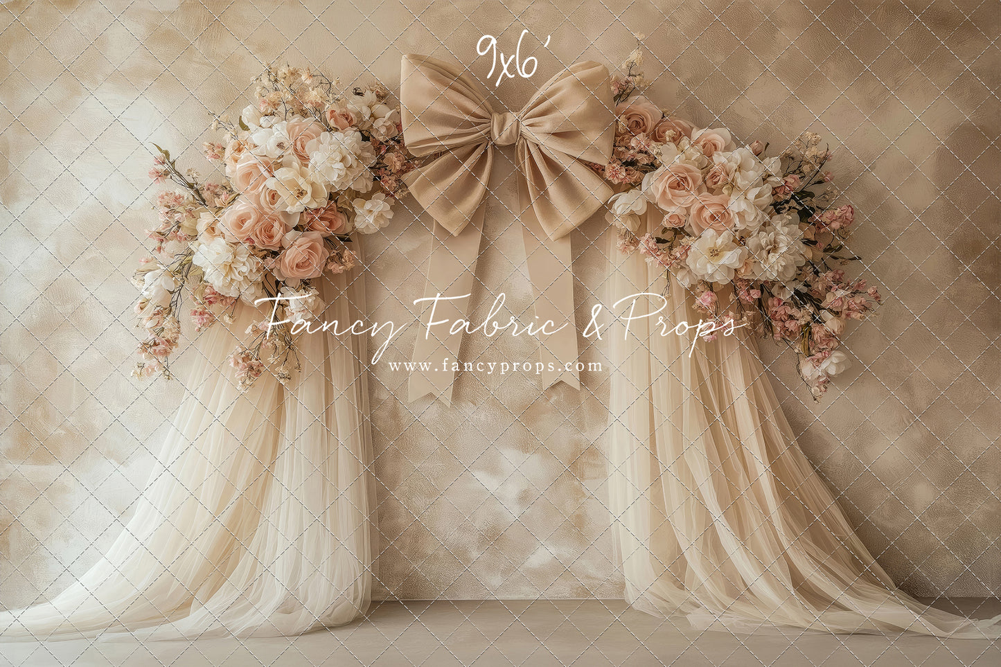 Ribboned Bloom  - With Sweep Option