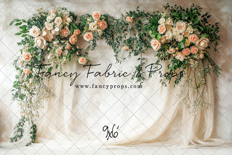 Rosette Drape - With Sweep Option