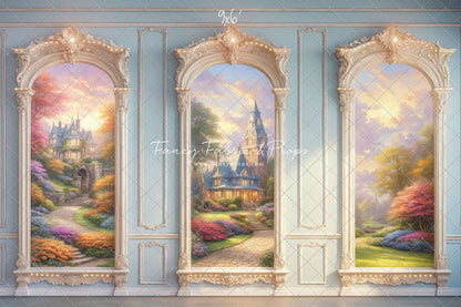 Royal Victorian Wainscoting Wall - With Sweep Option