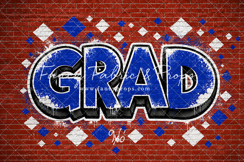 Royal & White Grad - With Sweep Option