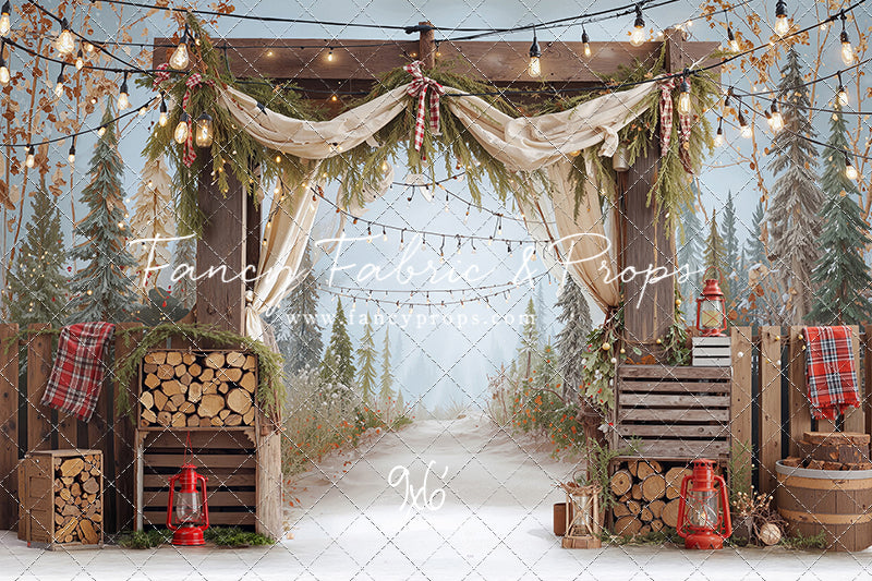 Rustic Winter Passage - With Sweep Option