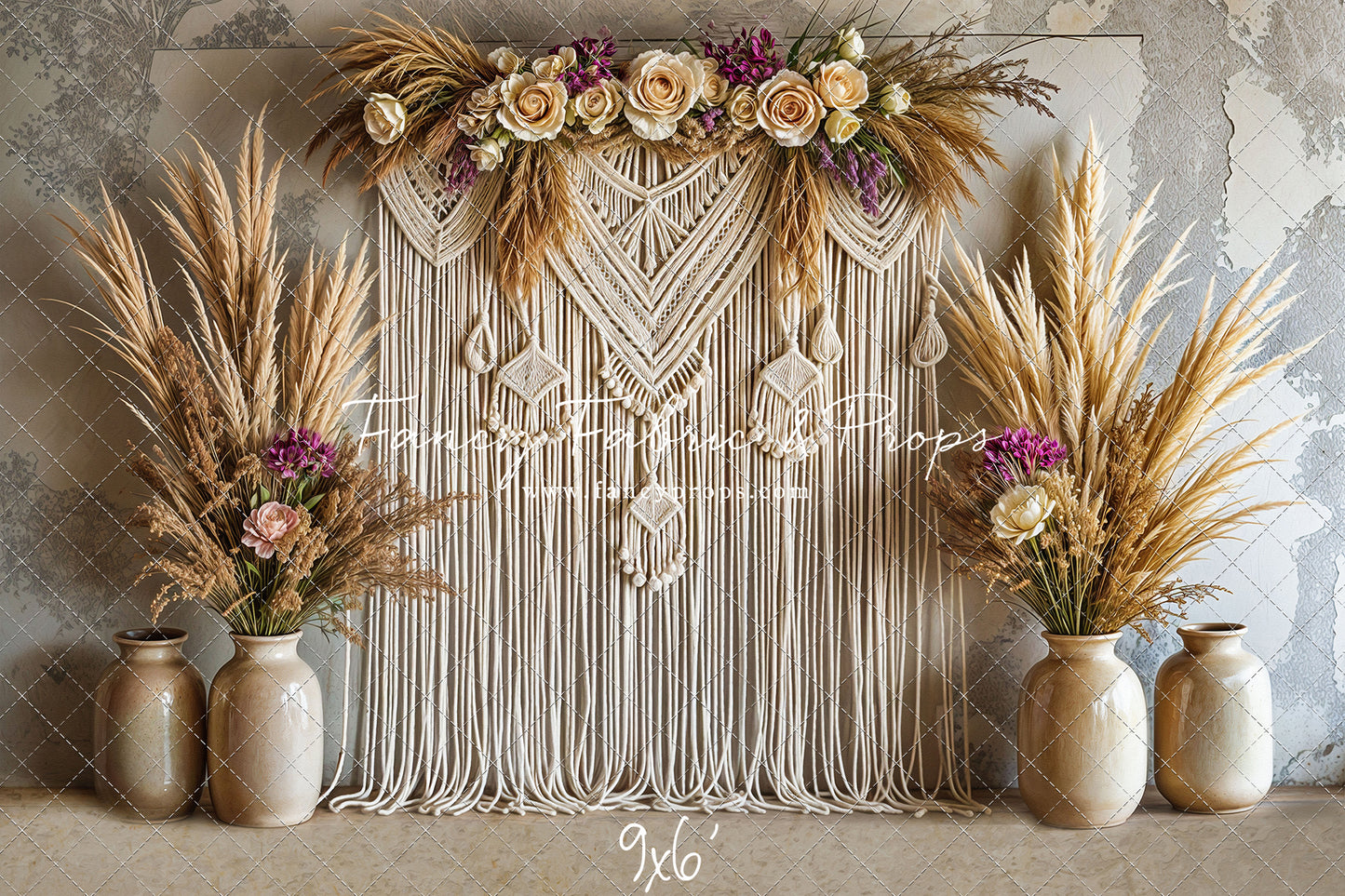 Rustic Woven Tapestry - With Sweep Option
