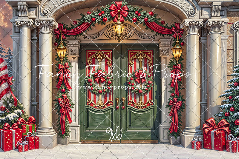 Santa's Sweet Entrance - with Sweep Option