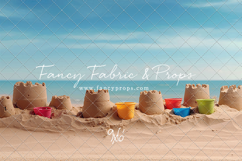 Seaside Sandcastles - With Sweep Option