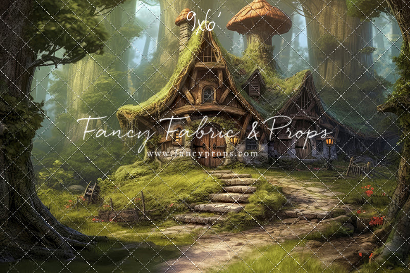 Seven Dwarfs' Cottage- With Sweep Option