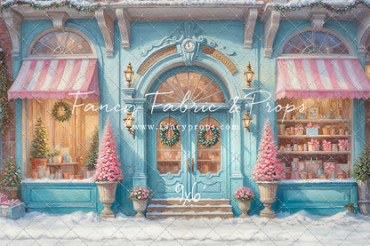 Snow-Kissed Winter Market - With Sweep Option