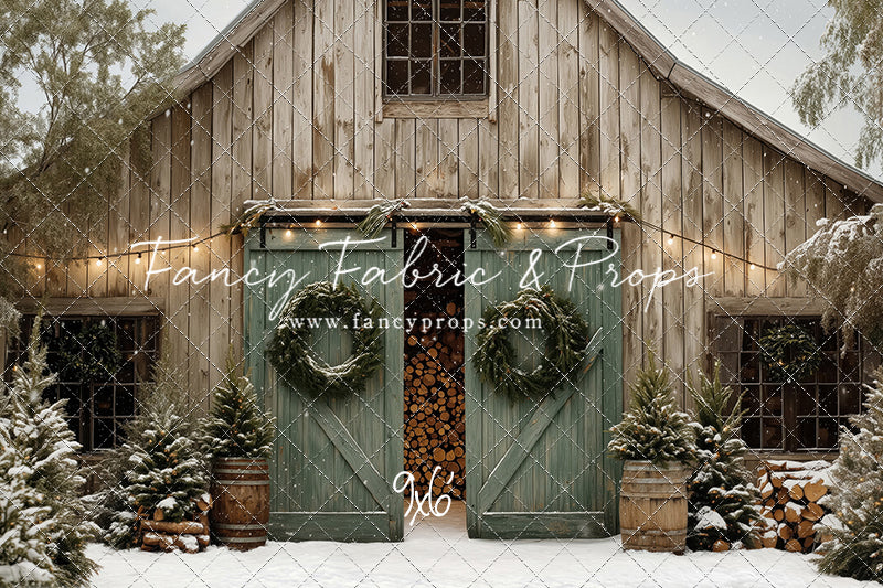 Snowfall Barn - with Sweep Option