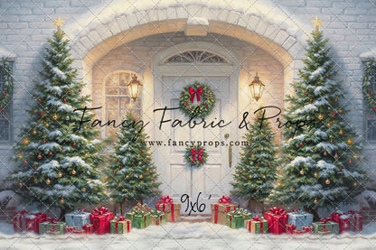 Snowy Doorstep Delight - With Sweep Option