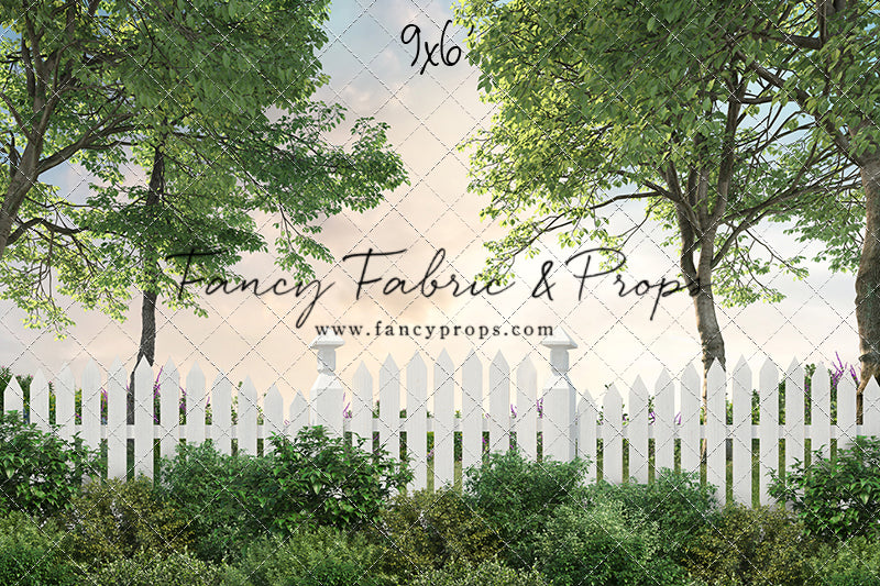 Spring Sunrise Garden Gate