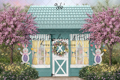 Spring in Bloom Bunny House 2pc Set