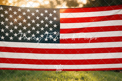 Stars & Stripes Sunset - With Sweep Option