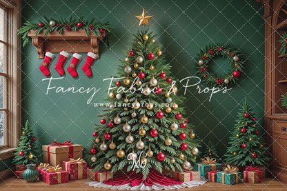 Stockings & Spruce - with Sweep Option