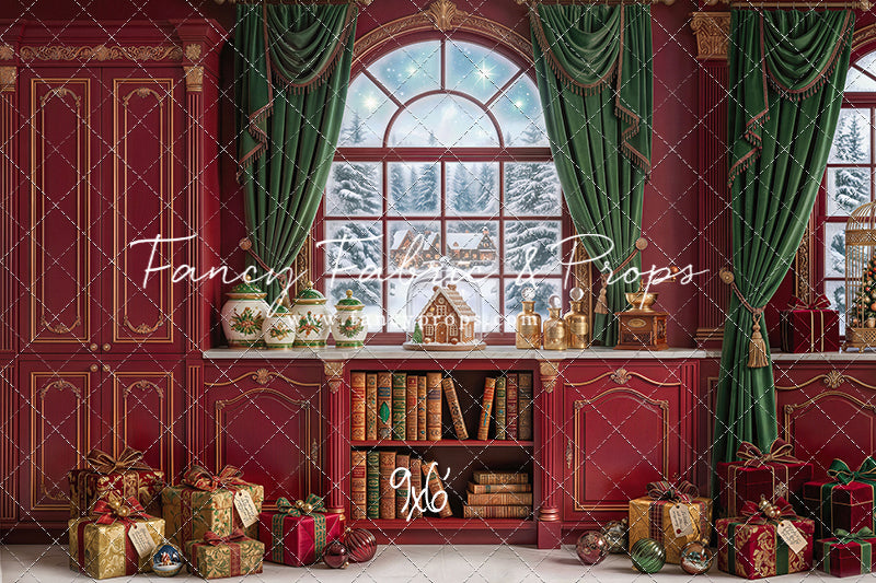 Storybook Christmas Room - With Sweep Option