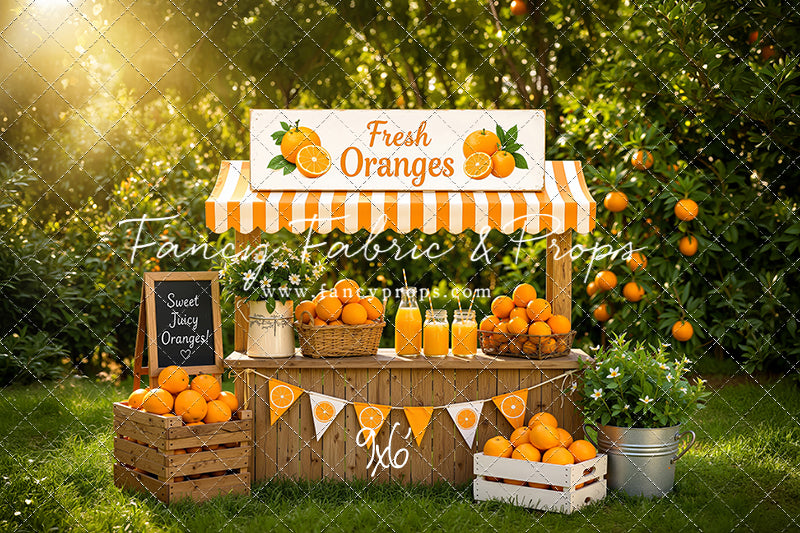 Sunshine Orange Stand - With Sweep Option