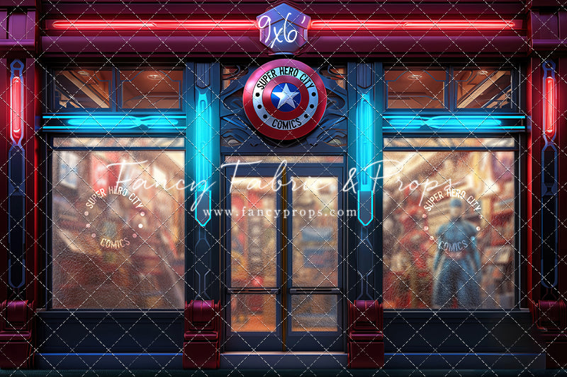 Super Hero City Comics - With Sweep Option