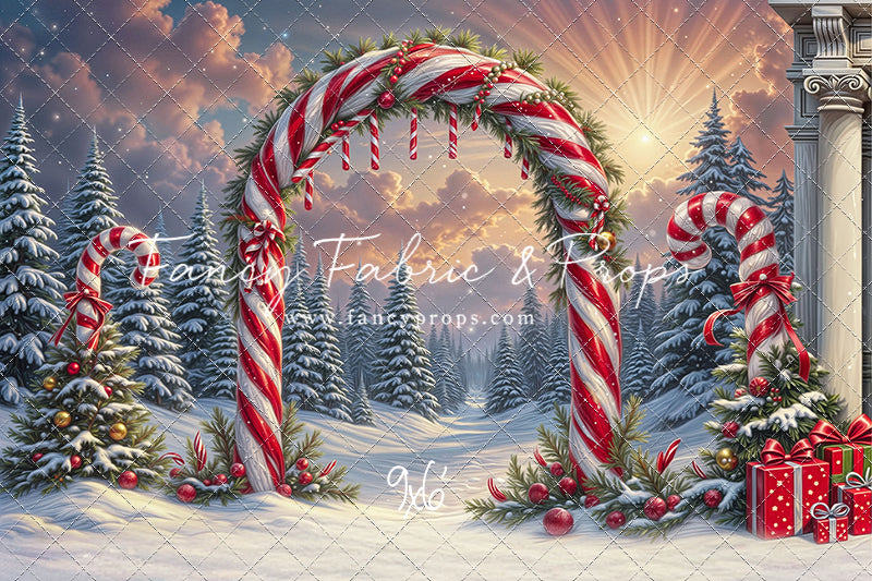 Sweet Trail To Santa - with Sweep Option