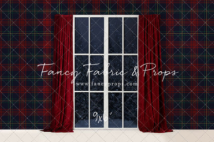 Tartan Traditional Mantle Window