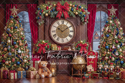 The Grand Christmas Clock - with Sweep Option