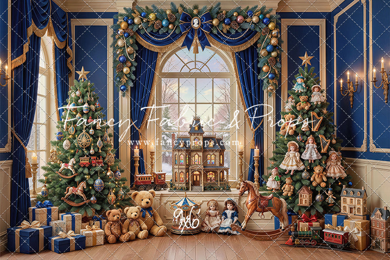 The Holiday Dollhouse Room - with Sweep Option
