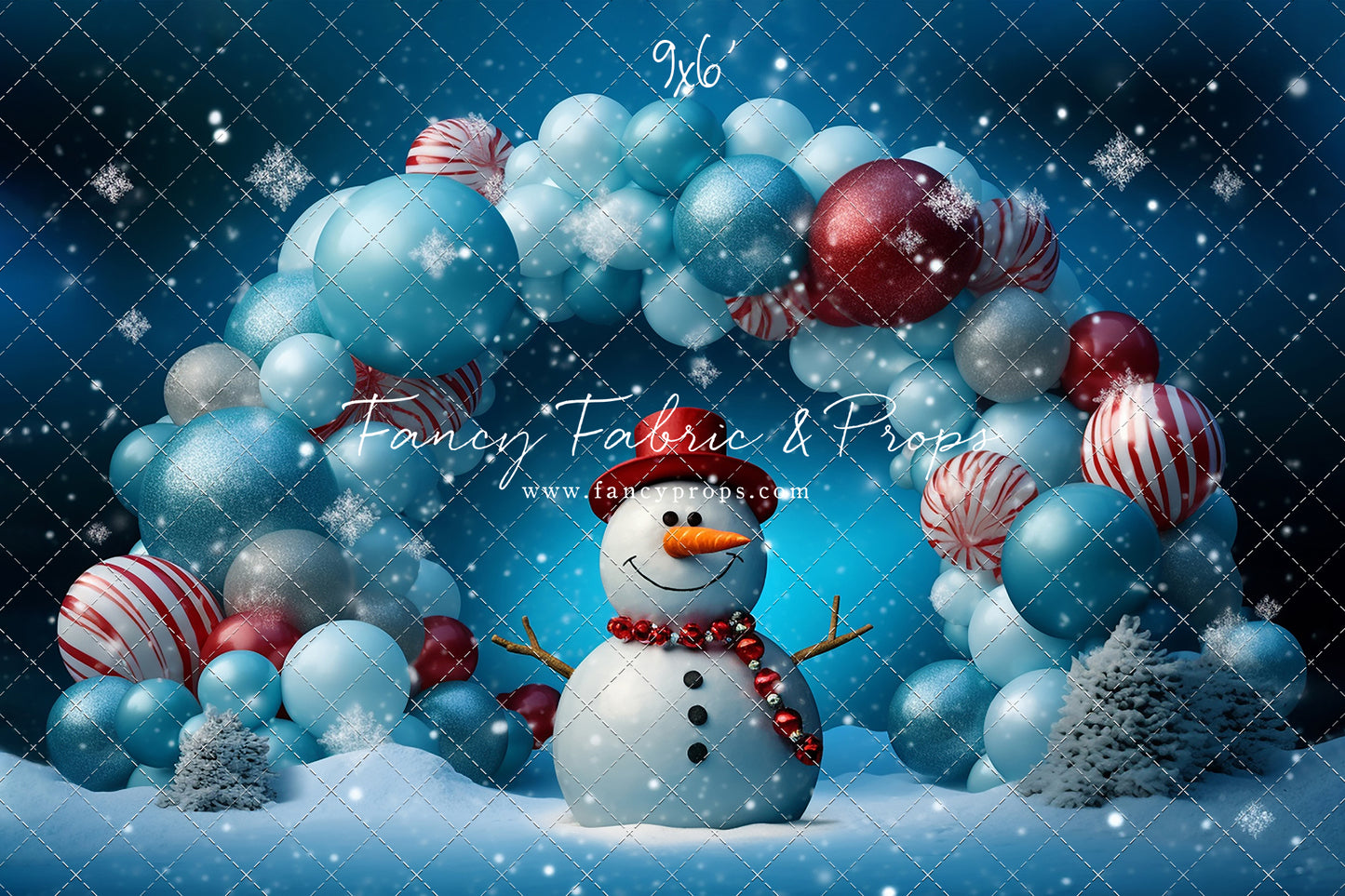 Top Hat Jolly Snowman