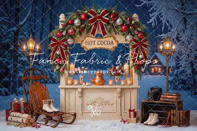 Vintage Cocoa Stand - with Sweep Option