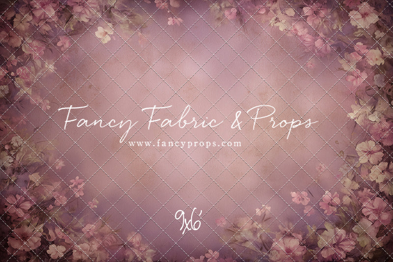 Vintage Mauve Petals - With Sweep Option