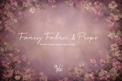 Vintage Mauve Petals - With Sweep Option
