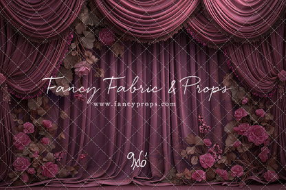 Vintage Plum Romance - With Sweep Option