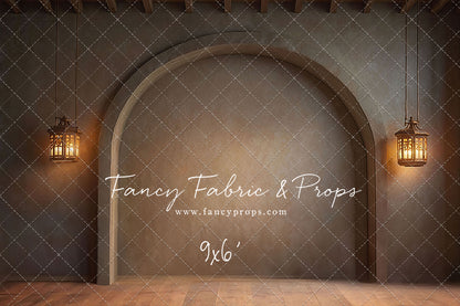 Warm Amber Alcove - With Lights - With Sweep Option