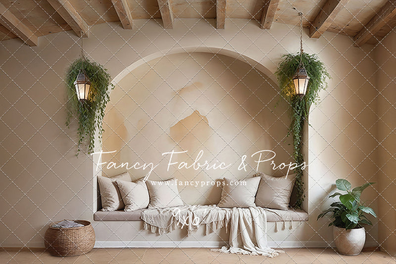 Warm Beige Comforts - Tile Floor - With Sweep Option