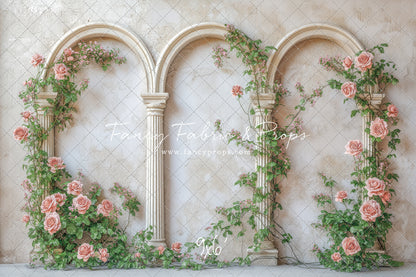 Whispering Rose Courtyard - With Sweep Option