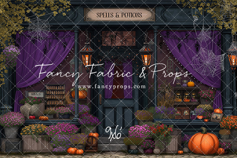 Witch's Hollow Mercantile - With Sweep Option