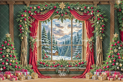 Yuletide Bloom View - with Sweep Option