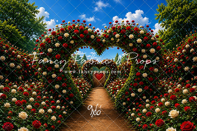 Heart Shaped Garden - With Sweep Option