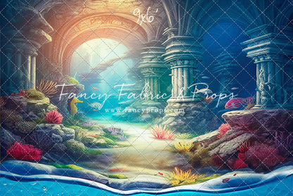 Siren Sea Life- with Fish - With Sweep Option