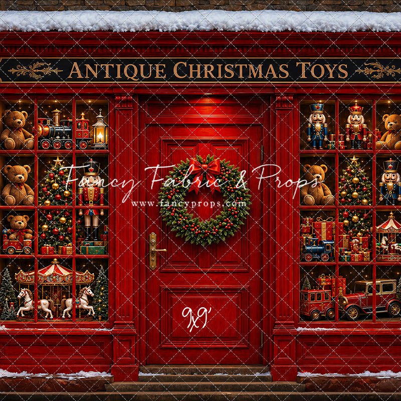 Antique Christmas Toy Store - with Sweep Option